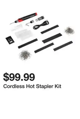 Harbor Freight Tools Cordless Hot Stapler Kit offer