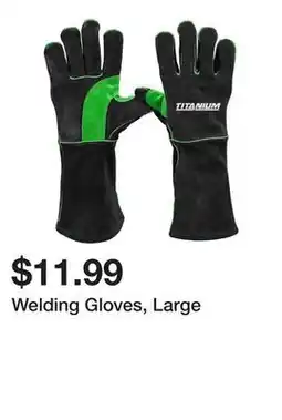 Harbor Freight Tools Welding Gloves, Large offer