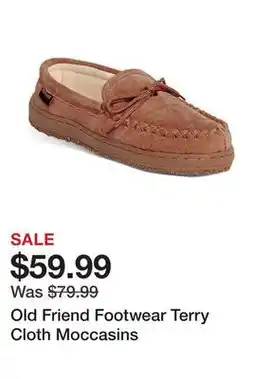 Tractor Supply Company Old Friend Footwear Terry Cloth Moccasins offer