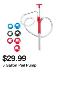 Harbor Freight Tools 5 Gallon Pail Pump offer
