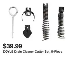 Harbor Freight Tools DOYLE Drain Cleaner Cutter Set, 5-Piece offer