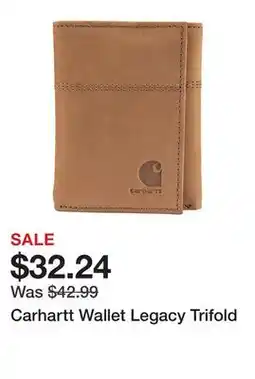 Tractor Supply Company Carhartt Wallet Legacy Trifold offer