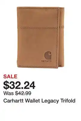 Tractor Supply Company Carhartt Wallet Legacy Trifold offer