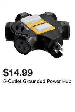 Harbor Freight Tools 5-Outlet Grounded Power Hub offer
