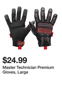 Harbor Freight Tools Master Technician Premium Gloves, Large offer