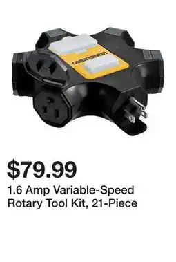 Harbor Freight Tools 1.6 Amp Variable-Speed Rotary Tool Kit, 21-Piece offer