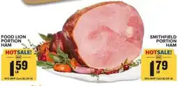 Food Lion Food lion portion ham offer