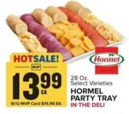 Food Lion Hormel party tray offer