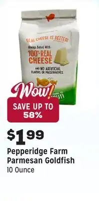 Grocery Outlet Parmesan Goldfish offer