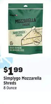 Grocery Outlet Mozzarella Shreds offer