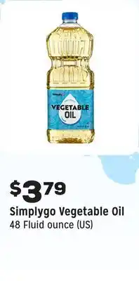 Grocery Outlet Vegetable Oil offer