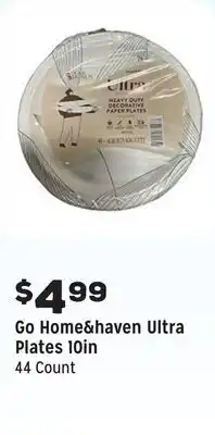Grocery Outlet Ultra Plates 10in offer