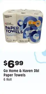 Grocery Outlet Dbl Paper Towels offer
