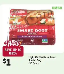 Grocery Outlet Meatless Smart Jumbo Dog offer
