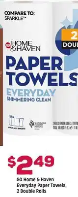 Grocery Outlet GO Home & Haven Everyday Paper Towels offer