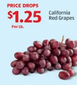 Aldi California Red Grapes offer