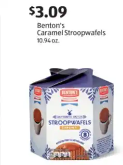 Aldi Benton's Caramel Stroopwafels offer