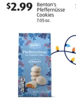Aldi Benton's Pfeffernüsse Cookies offer