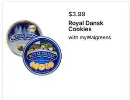 Walgreens Royal Dansk Cookies offer