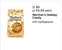 Walgreens Werther's Holiday Candy offer