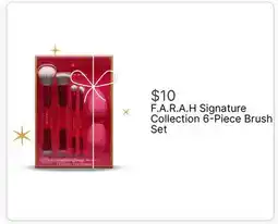 Walgreens F. A. R. A. H Signature Collection 6-Piece Brush Set offer