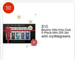 Walgreens Beverly Hills Polo Club 5-Piece Mini Gift Set offer