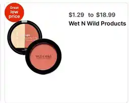 Walgreens Wet N Wild Products offer
