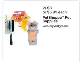 Walgreens PetShoppe Pet Supplies offer