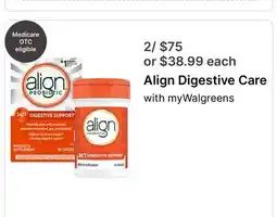 Walgreens Align Digestive Care offer