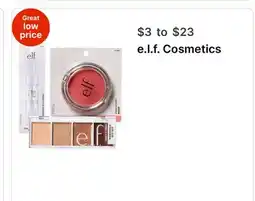 Walgreens e. l. f. Cosmetics offer