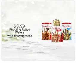 Walgreens Pirouline Rolled Wafers offer