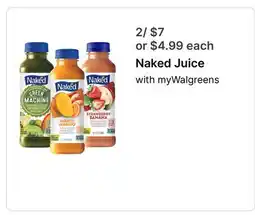 Walgreens Naked Juice offer