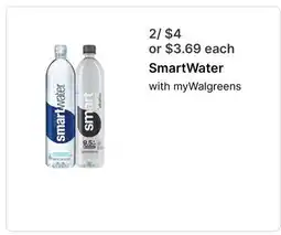 Walgreens SmartWater offer