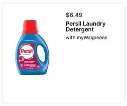 Walgreens Persil Laundry Detergent offer