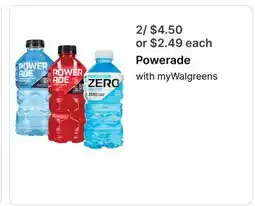 Walgreens Powerade offer