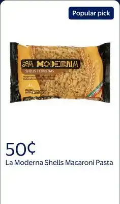 Walmart La Moderna Shells Macaroni Pasta offer