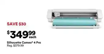 Michaels Silhouette Cameo 4 Pro offer