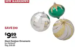 Michaels Giant outdoor ornaments by Ashland offer