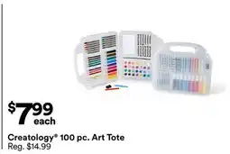 Michaels Creatology 100 pc. Art Tote offer