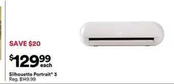 Michaels Silhouette Portrait 3 offer