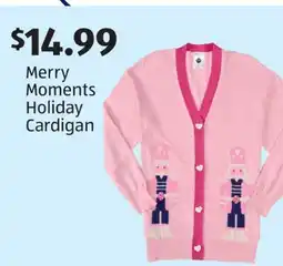 Aldi Merry Moments Holiday Cardigan offer