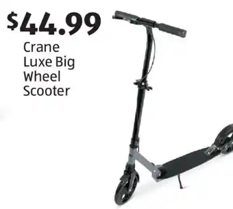 Aldi Crane Luxe Big Wheel Scooter offer