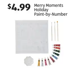 Aldi Merry Moments Holiday Paint-by-Number offer