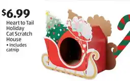 Aldi Heart to Tail Holiday Cat Scratch House offer