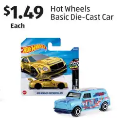 Aldi Hot Wheels Basic Die-Cast Car offer
