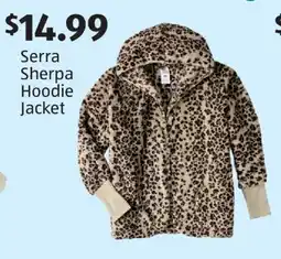 Aldi Serra Sherpa Hoodie Jacket offer