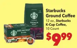 Vallarta Supermarkets Starbucks Ground Coffee offer