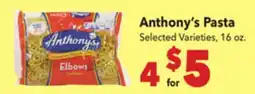 Vallarta Supermarkets Anthony's Pasta offer
