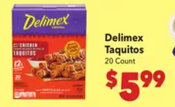 Vallarta Supermarkets Delimex Taquitos offer