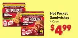 Vallarta Supermarkets Hot Pocket Sandwiches offer